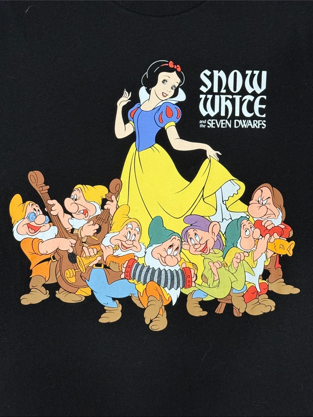 Disney Snow White & The Seven Dwarfs Graphic T-Shirt - Size Medium - NWT - Picture 2 of 2